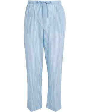 Derek Rose Cotton Amalfi 21 Lounge Pants - Blue