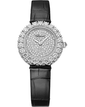 Chopard And Diamond L'Heure Du Diamant Watch - Grey
