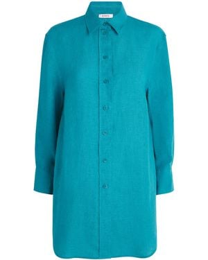 Eres Linen Mignonette Shirt - Blue