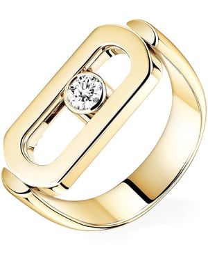 Messika Imperial Move Reversible And Diamond Ring - Metallic