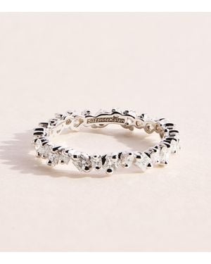 Suzanne Kalan And Diamond La Fantaisie Cosmic Eternity Ring - Pink