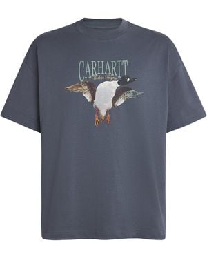 Carhartt Organic Cotton Pennon T-Shirt - Blue