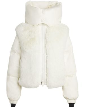 Goldbergh Down La Reine Ski Jacket - White