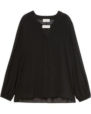 Marina Rinaldi Top And Blouse Set - Black