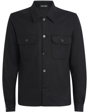 Tom Ford Cashmere Shirt - Black
