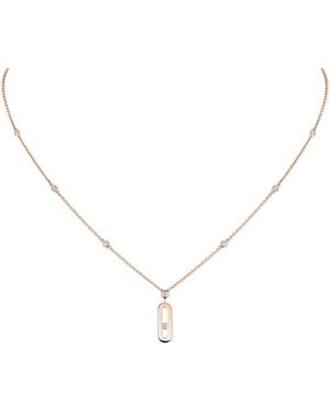 Messika Move Uno And Diamond Necklace - Metallic