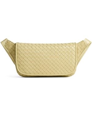 Bottega Veneta Leather Veneto Belt Bag - Natural
