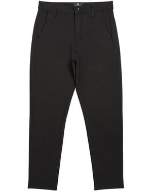 7 For All Mankind Double-Knit Travel Chinos - Black