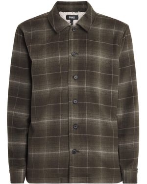 PAIGE Fleece-Lined Telford Overshirt - Green