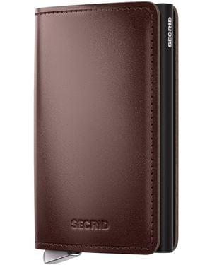 Secrid Leather Slimwallet - Brown