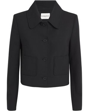 Claudie Pierlot Wool-Blend Box Jacket - Black