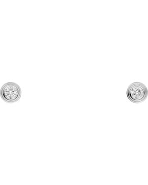 Cartier Extra-Small And Diamond D'Amour Earrings - White