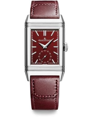 Jaeger-lecoultre Stainless Steel Reverso Tribute Small Seconds Watch - Red