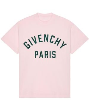 Givenchy Logo Print T-Shirt - Pink