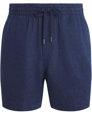 Polo Ralph Lauren Linen Prepster Shorts - Blue