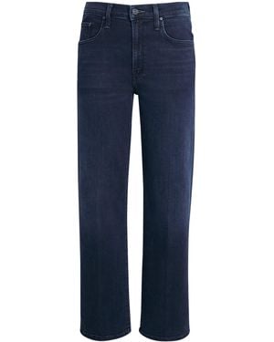 Mother The Rambler Zip Ankle Jeans - Blue