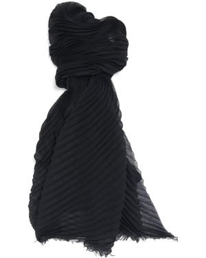 Issey Miyake Feather Pleats Stole - Blue