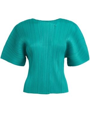 Pleats Please Issey Miyake Monthly Colours June Top - Blue