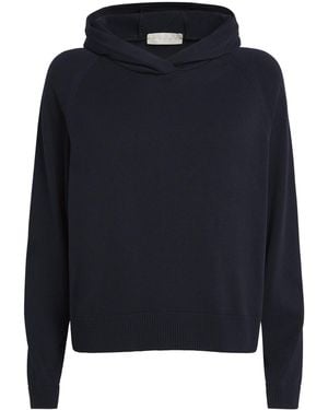 FALKE Cotton Hoodie - Blue