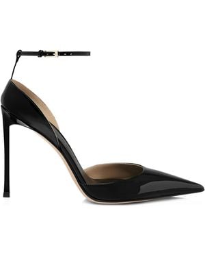 Tom Ford Patent Leather Vertigo Court Shoes 105 - Black