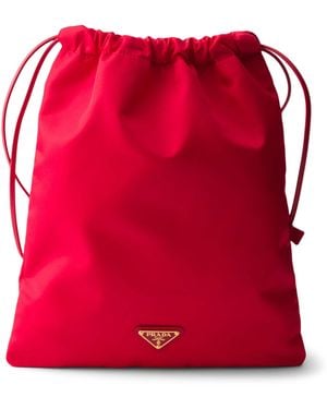 Prada Re-Nylon Wish Pouch - Red