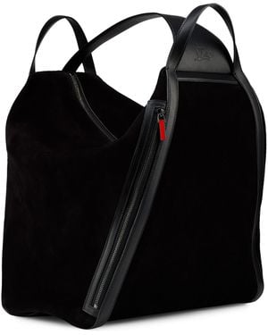 Christian Louboutin Pyramid Leather Cross-Body Bag - Black