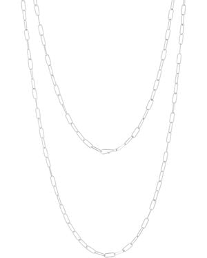 Annoushka Long Cable Chain - White