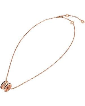 BVLGARI And Ceramic B.Zero1 Necklace - Metallic