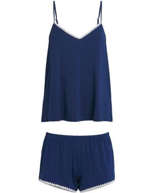 Eberjey Frida Pyjama Set - Blue