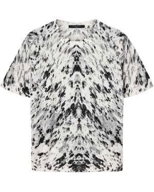 AllSaints Wool Slim Anouk T-Shirt - White