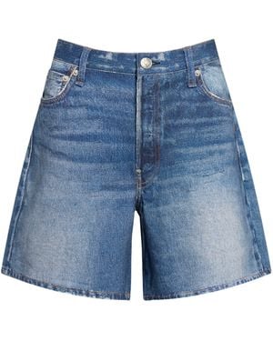 Rag & Bone Miramar Kaia Shorts - Blue