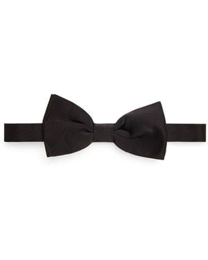 Canali Silk Bow Tie - Black