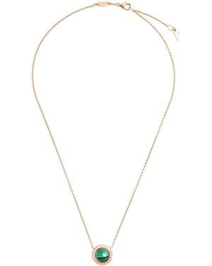 Piaget Rose, Diamond And Malachite Possession Necklace - Metallic