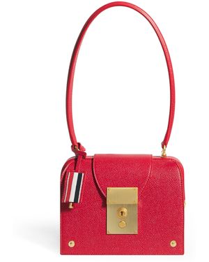 Thom Browne Leather Mrs. Thom Triangle Shoulder Bag - Red
