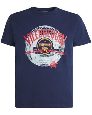 Vilebrequin Cotton Logo T-Shirt - Blue