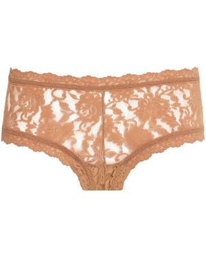 Hanky Panky Signature Lace Boyshorts - Natural