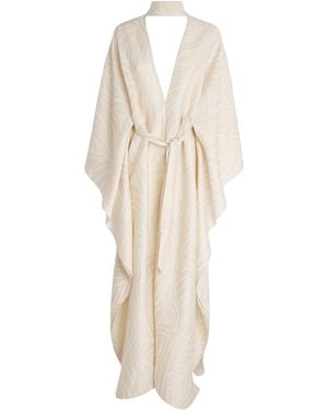 Taller Marmo Printed Ooo Kaftan Dress - Natural