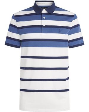Ralph Lauren Stretch-Cotton Performance Polo Shirt - Blue