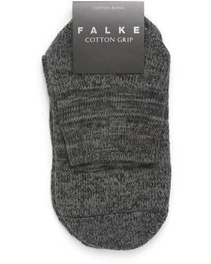 FALKE Cotton Grip Ankle Socks - Grey