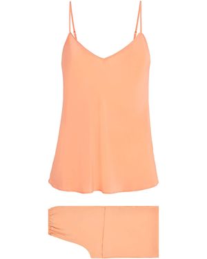 Olivia Von Halle Silk Bliss Pajama Set - Pink