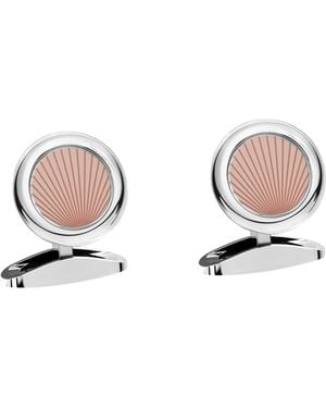 Chopard Stainless Steel L.U.C. Cufflinks - Pink
