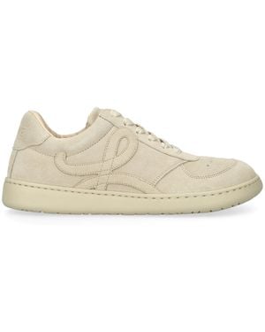 Loewe Suede Jambo Trainers - Natural