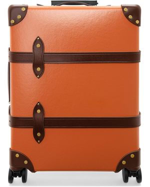 Globe-Trotter Centenary 4-Wheel Suitcase - Orange