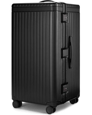 Carl Friedrik Trunk Spinner Check-In Suitcase - Black