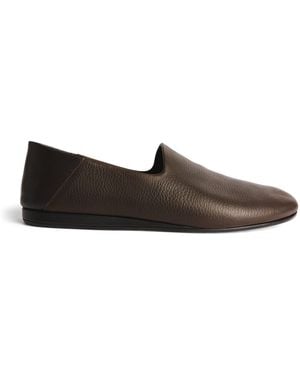 Jacquemus Leather Loafers - Brown