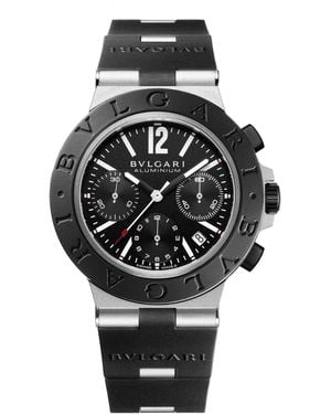 BVLGARI Aluminium Titanium Watch - Black