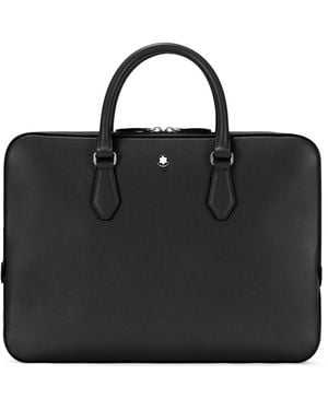 Montblanc Leather Sartorial Thin Document Case - Black