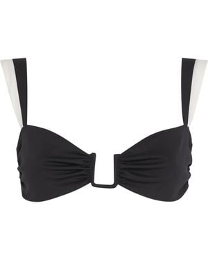 Away That Day Cannes Bikini Top - Black