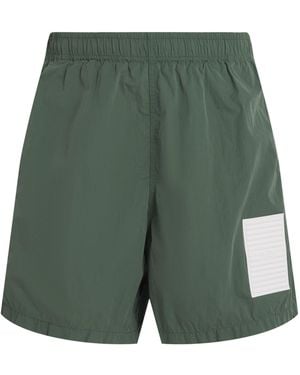 Stone Island Brushed Marina Swim Shorts - Green