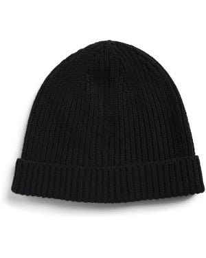 Rick Owens Cashmere-Wool Beanie - Black